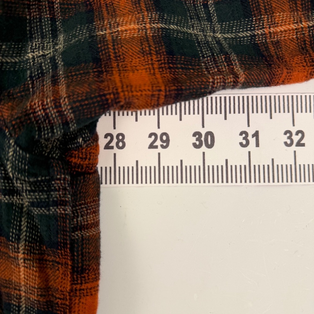 Legendary Whitetails Mens XL Shirt Flannel Red Green Plaid Corduroy Trim‎ - Picture 8 of 12